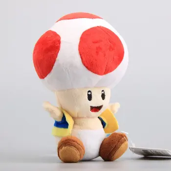 NEW Mario Bros Mushroom Toad Plush Toys Red Color Soft Dolls Children Soft Toys 7" 18 CM
NEW Mario Bros Mushroom Toad Plush Toys Red Color Soft Dolls Children Soft Toys 7" 18 CM