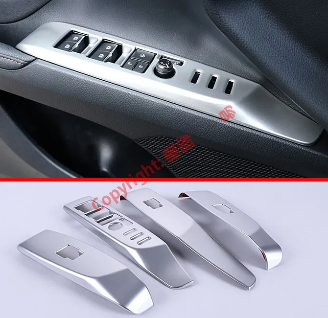 ABS Pearl Chrome Interior Door Window Buttons Cover Trim For Toyota Camry MK8 2018 2019 Car Accessories Stickers
ABS Pearl Chrome Interior Door Window Buttons Cover Trim For Toyota Camry MK8 2018 2019 Car Accessories Stickers