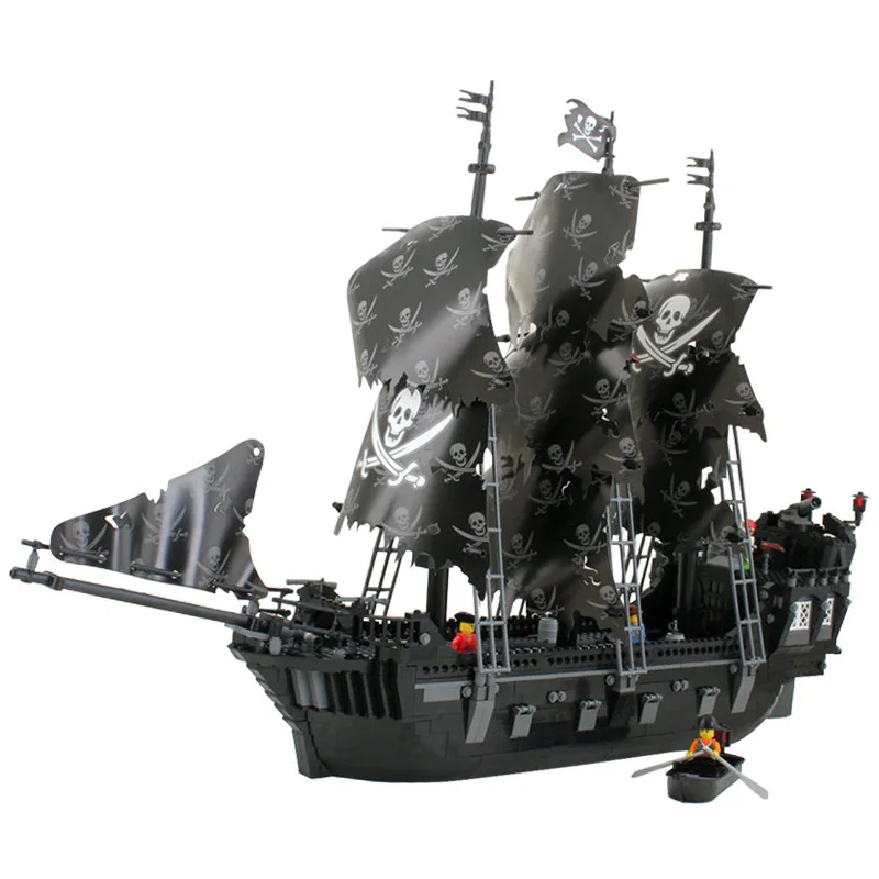 Black Pearl Ship Compatible Legoing Pirates Ship Caribbean Pirates Model Building Blocks Boy Birthday Gifts Toys For Children
Black Pearl Ship Compatible Legoing Pirates Ship Caribbean Pirates Model Building Blocks Boy Birthday Gifts Toys For Children