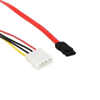 SATA 22Pin Combo to 15 Pin Power + 7 Pin Data Cable 4 Pin Molex to Serial ATA Lead GDeals
SATA 22Pin Combo to 15 Pin Power + 7 Pin Data Cable 4 Pin Molex to Serial ATA Lead GDeals