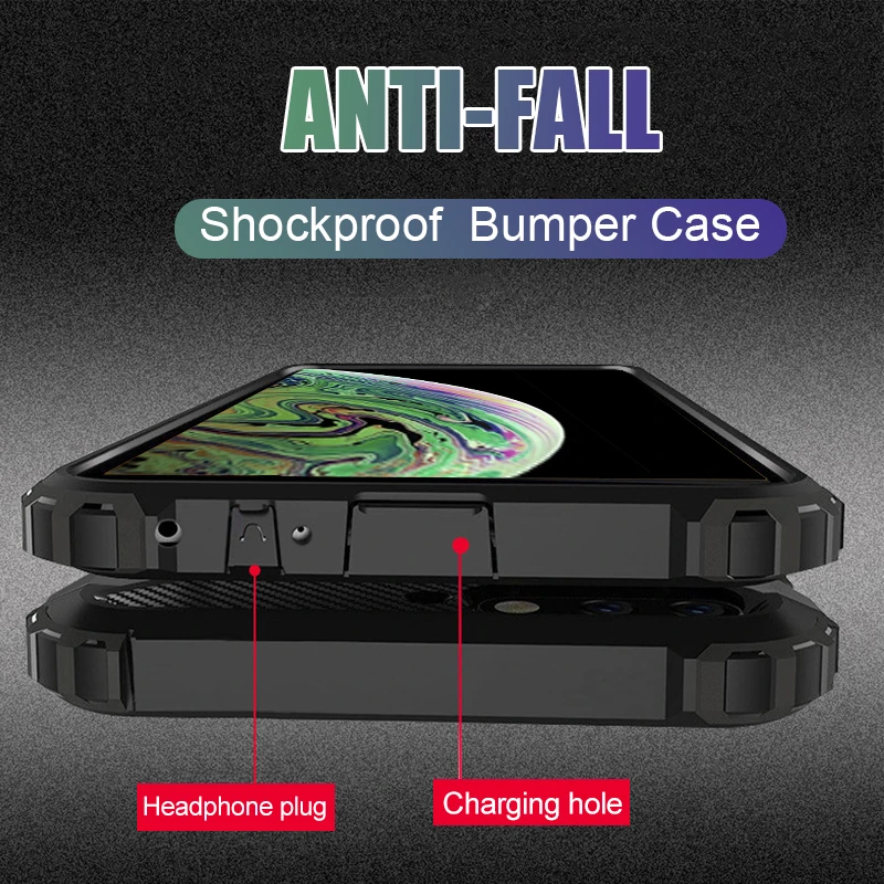 Luxury Shockproof Armor Case Cover On The For IPhone 8 7 6 6s Plus XR XS Max X Bumper Case For IPhone 11 Pro Max Soft Back Case
Luxury Shockproof Armor Case Cover On The For IPhone 8 7 6 6s Plus XR XS Max X Bumper Case For IPhone 11 Pro Max Soft Back Case
