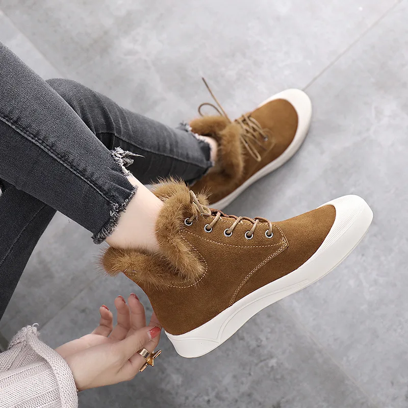 2018 winter new fashion simple solid color plus velvet warm flat shoes women trend comfortable wild casual shoes.
2018 winter new fashion simple solid color plus velvet warm flat shoes women trend comfortable wild casual shoes.