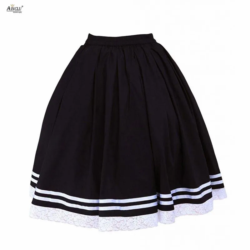 Black Striped Lolita Skirt Womens Cottont School Girls Casual Lolita Short Skirt XS-XXL
Black Striped Lolita Skirt Womens Cottont School Girls Casual Lolita Short Skirt XS-XXL