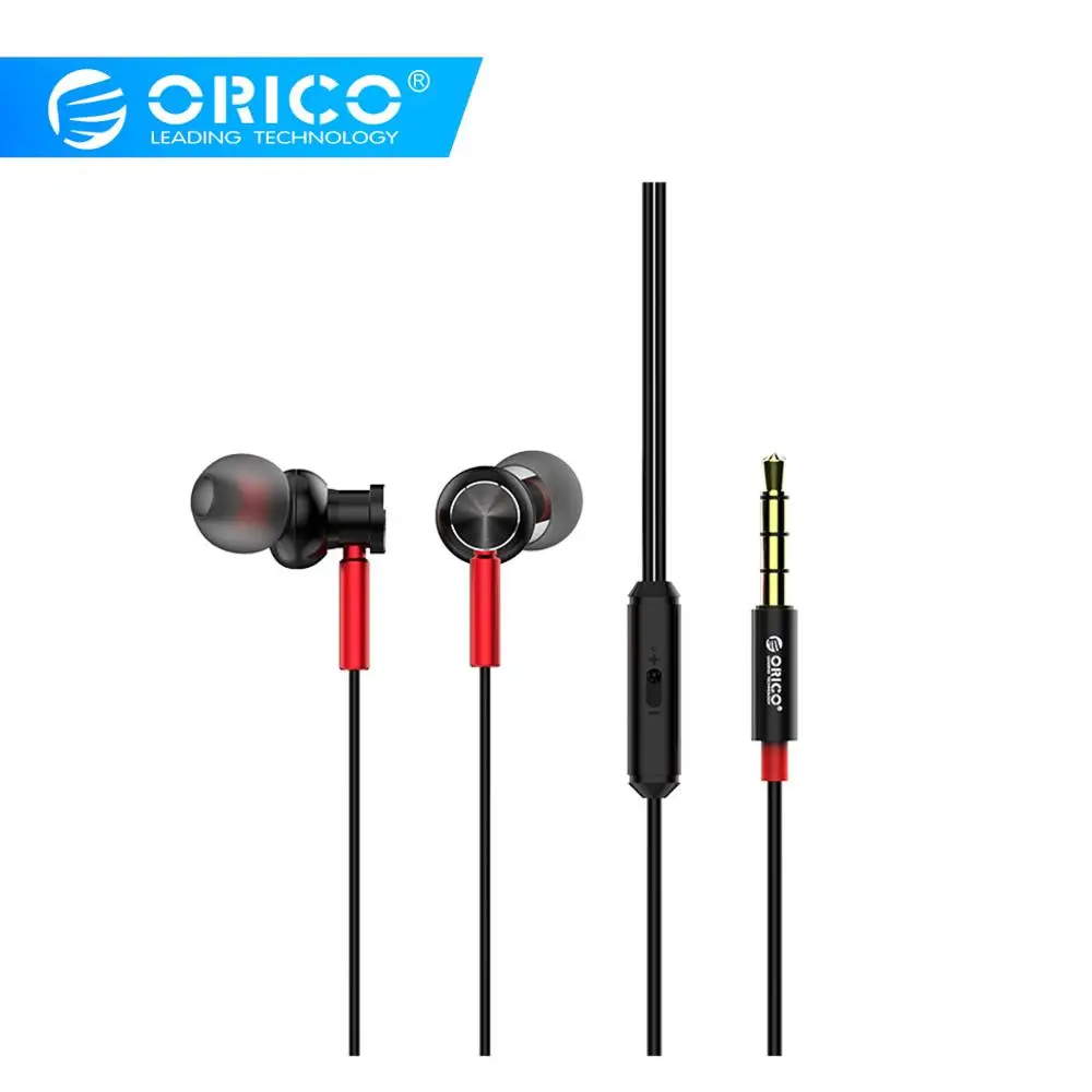 ORICO 3.5MM In-ear Earphone Sport Mic Earbuds Stereo Bass Headset Earphone for For Samsung Huawei Xiaomi Mobile Phone PC Tablet
ORICO 3.5MM In-ear Earphone Sport Mic Earbuds Stereo Bass Headset Earphone for For Samsung Huawei Xiaomi Mobile Phone PC Tablet