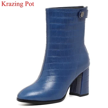 handmade cow leather round toe high heels women mid-calf boots dress fashion boots party nightclub zipper warm winter shoes L7f3
handmade cow leather round toe high heels women mid-calf boots dress fashion boots party nightclub zipper warm winter shoes L7f3