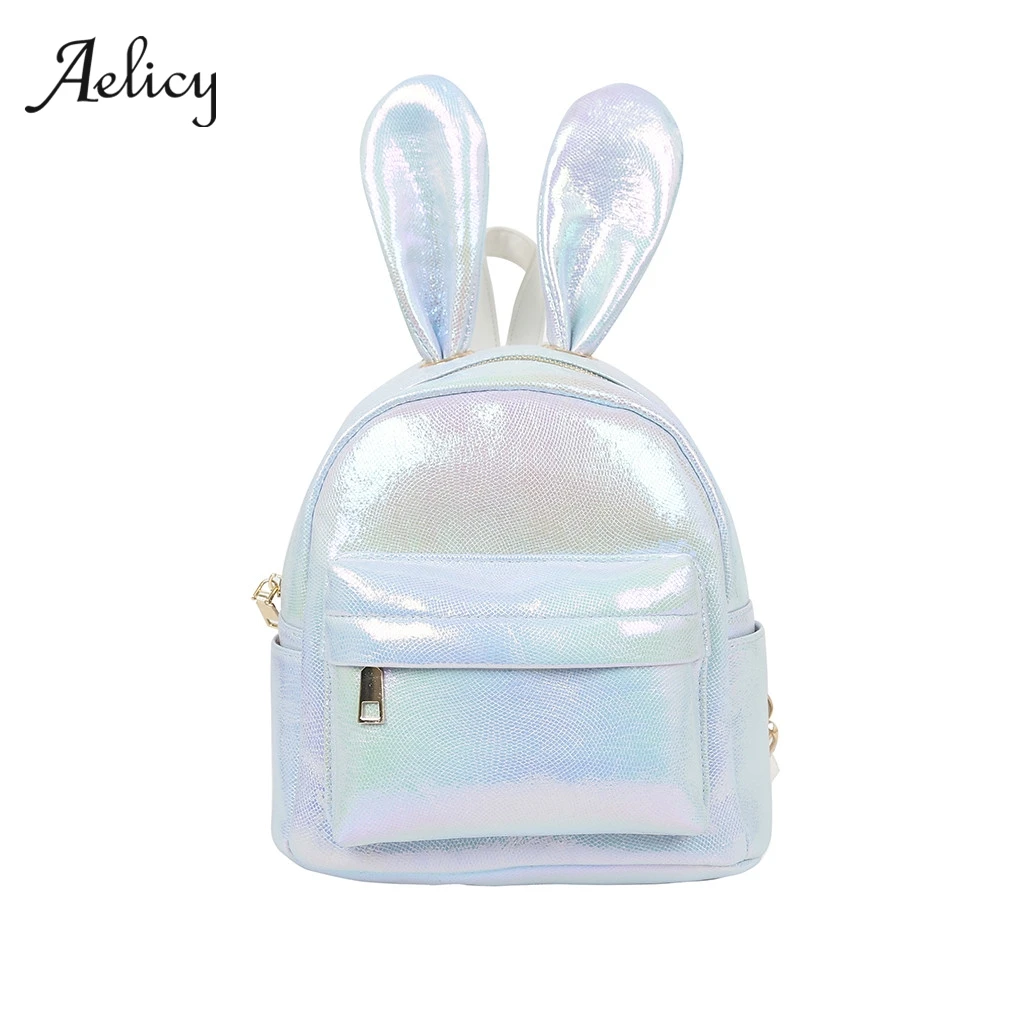 Aelicy New Fashion Women Backpack Mini Multi-Function Laser Small Backpack Leather Rabbit Ears Ladies Shoulder Bag Girl Purse
Aelicy New Fashion Women Backpack Mini Multi-Function Laser Small Backpack Leather Rabbit Ears Ladies Shoulder Bag Girl Purse