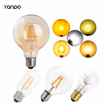 Hot 1X 4X AC 85-265V E26/E27 LED Bulb Light 3W 4W 6W 8W Edison Retro Vintage Filament Lamp
Hot 1X 4X AC 85-265V E26/E27 LED Bulb Light 3W 4W 6W 8W Edison Retro Vintage Filament Lamp