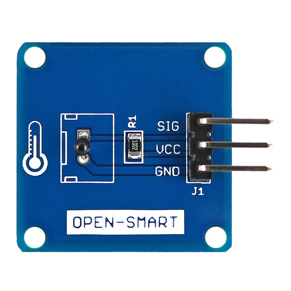 High Accuracy NTC Thermistor Temperature Sensor Module for Arduino 3950K B-value, 10kohm R25, 0.1% Sampling Resistor Accuracy
High Accuracy NTC Thermistor Temperature Sensor Module for Arduino 3950K B-value, 10kohm R25, 0.1% Sampling Resistor Accuracy