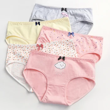 Women's Panties Cotton Breathable Underpants Bow Floral Cute Briefs for Girls Ladies Underwear Low Rise big yards Lingerie L XL
Women's Panties Cotton Breathable Underpants Bow Floral Cute Briefs for Girls Ladies Underwear Low Rise big yards Lingerie L XL