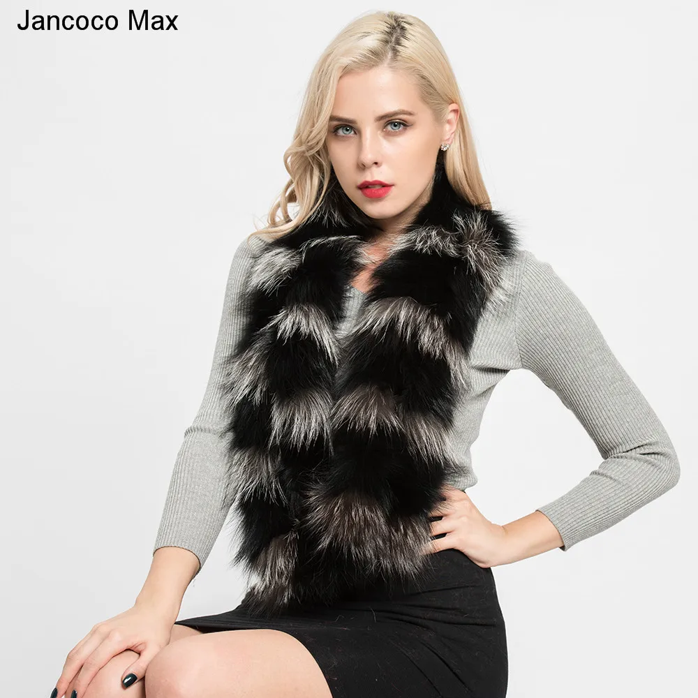 Jancoco Max 2019 New Real Fox Fur Scarf Fashion Style Mixed Color Shawls Winter Soft Warm Mufflers Wholesale / Retail S7181
Jancoco Max 2019 New Real Fox Fur Scarf Fashion Style Mixed Color Shawls Winter Soft Warm Mufflers Wholesale / Retail S7181