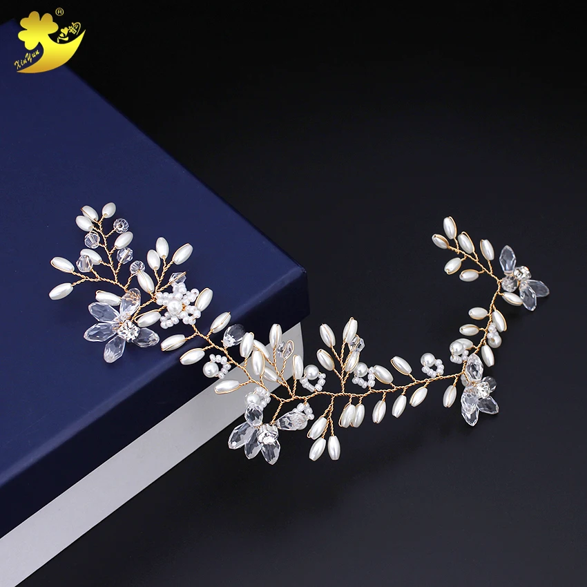 Xinyun Beautiful Handmade Ladies Hair Band Crystal Bridal Headband Party Dress Jewelry Simulated Pearl Wedding Hair Accessories
Xinyun Beautiful Handmade Ladies Hair Band Crystal Bridal Headband Party Dress Jewelry Simulated Pearl Wedding Hair Accessories