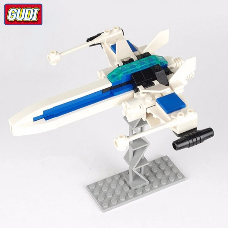 GUDI Star Wars Faint Blue Blade Alien Space Invasion Building Blocks Sets Bricks Model Legoes Kids Toys For Children Gifts
GUDI Star Wars Faint Blue Blade Alien Space Invasion Building Blocks Sets Bricks Model Legoes Kids Toys For Children Gifts