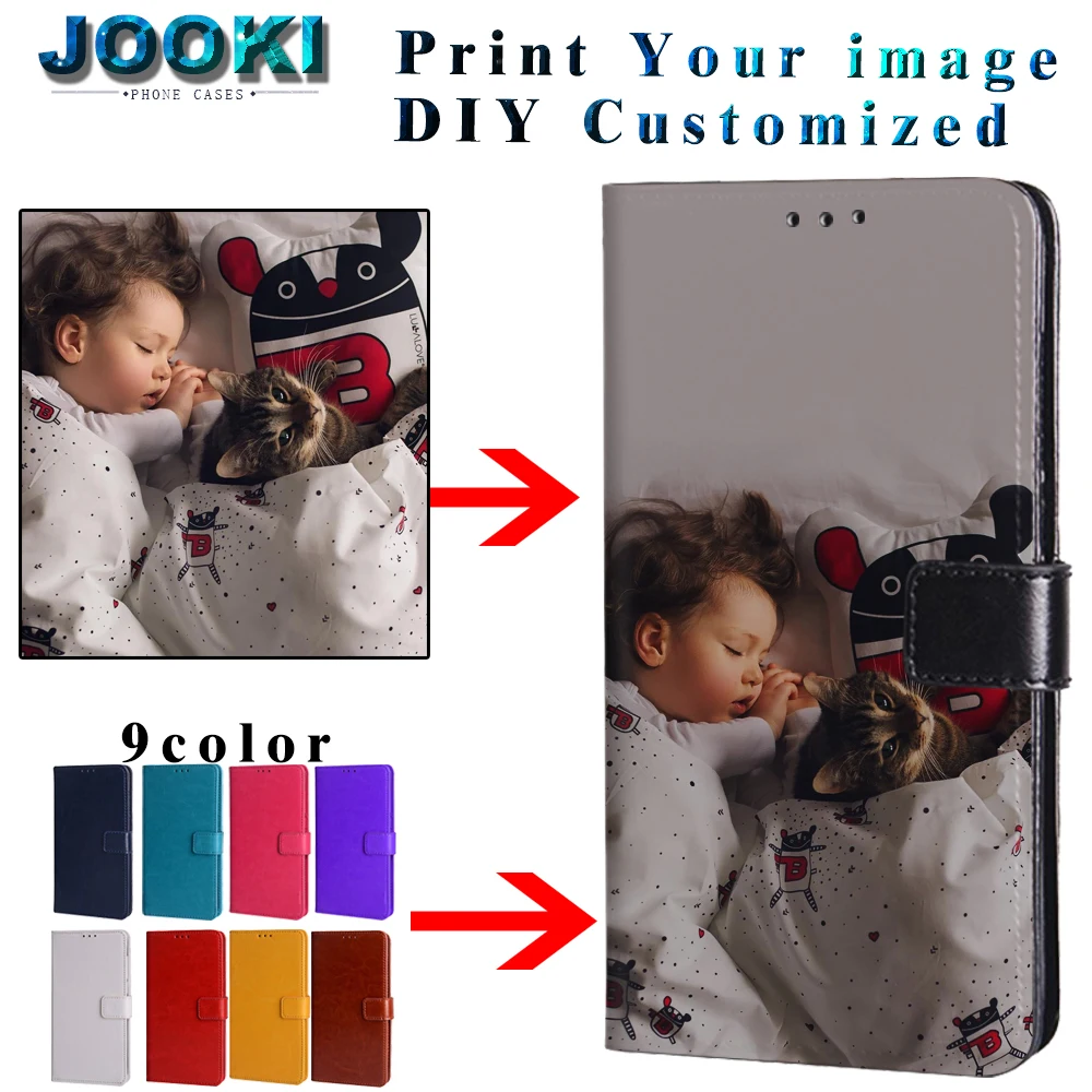 JOOKI Индивидуальные DIY печать фото телефон кожаный чехол для Ulefone Note 7 ТПУ +