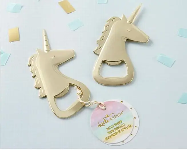 2018 New Creative Gold Unicorn Beer Opener Wedding Party Gift 50pcs DHL free shipping
2018 New Creative Gold Unicorn Beer Opener Wedding Party Gift 50pcs DHL free shipping