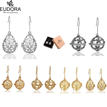 Wholesale Eudora Harmony Bola Locket Cage Drop Earring Flower Fashion Earring Dangler for 12mm Chime Ball Pregnant Jewelry Gift
Wholesale Eudora Harmony Bola Locket Cage Drop Earring Flower Fashion Earring Dangler for 12mm Chime Ball Pregnant Jewelry Gift