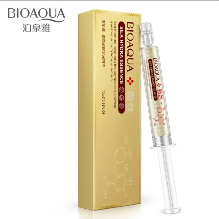 BIOAQUA Brand Silk Protein Hyaluronic Acid Liquid Skin Care Moisturizing Anti Wrinkle Anti Aging Collagen Essence Cream 10ml
BIOAQUA Brand Silk Protein Hyaluronic Acid Liquid Skin Care Moisturizing Anti Wrinkle Anti Aging Collagen Essence Cream 10ml