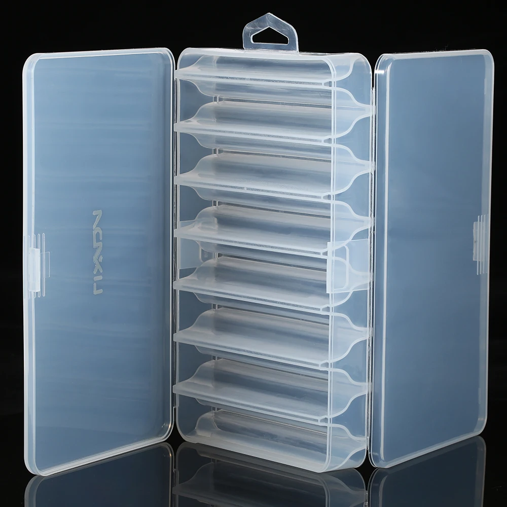 

Fishing Tackle Box Bait Lure Hooks Box Bait Storage Case 5 Compartment Compartments Fly Fishing Box Fishing Tackle Box for Carp
