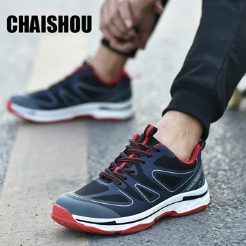 CHAISHOU shoes men Work Sneaker shoes Steel toe cap Anti-smashing anti-piercing Safety Shoes CS-379