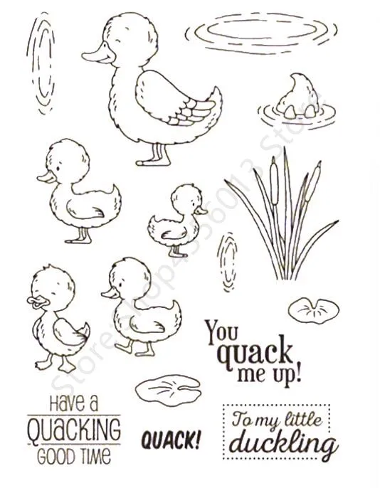DUCK Transparent Clear Silicone Stamp Seal DIY Scrapbooking photo Album Decorative Clear Stamp A0615
DUCK Transparent Clear Silicone Stamp Seal DIY Scrapbooking photo Album Decorative Clear Stamp A0615