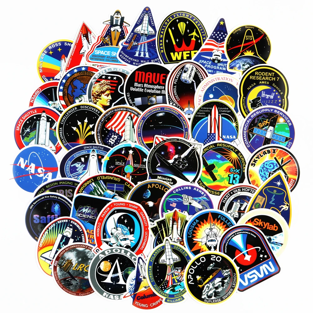50 PCS Spacecraft rocket Stickers Toys for Children UFO Astronaut Rocket Ship Planet Sticker to Scrapbooking Skateboard Laptop
50 PCS Spacecraft rocket Stickers Toys for Children UFO Astronaut Rocket Ship Planet Sticker to Scrapbooking Skateboard Laptop