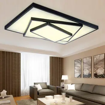 Modern Square LED Ceiling Light Living Room Bedroom Family Interior Lighting Dimmable Ceiling lamp AC110-240V
Modern Square LED Ceiling Light Living Room Bedroom Family Interior Lighting Dimmable Ceiling lamp AC110-240V