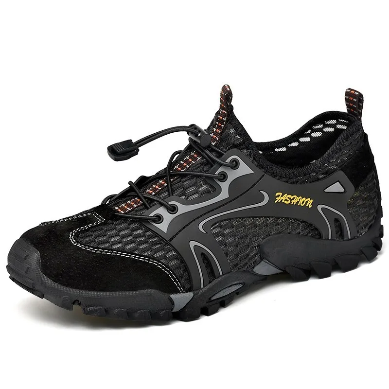 Summer Casual Beach Shoes Men Water Shoes Outdoor Hiking Shoes Breathable Sandals Shoes Slip-on Mesh Sneakers Trekking Sandale
Summer Casual Beach Shoes Men Water Shoes Outdoor Hiking Shoes Breathable Sandals Shoes Slip-on Mesh Sneakers Trekking Sandale