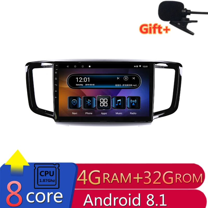10.1" 4G RAM 8 cores Android Car DVD GPS Navigation For Honda Odyssey 2015 2016 2017 audio stereo car radio stereo headunit
10.1" 4G RAM 8 cores Android Car DVD GPS Navigation For Honda Odyssey 2015 2016 2017 audio stereo car radio stereo headunit