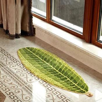 Creative Leaf Shape Green Microfiber Carpet Area Rugs Absorbent Anti-slip Vacuum Pad Kitchen Mat Door Bathroom Floor Mats
Creative Leaf Shape Green Microfiber Carpet Area Rugs Absorbent Anti-slip Vacuum Pad Kitchen Mat Door Bathroom Floor Mats
