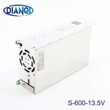 DIANQI led power supply switch 600W 13.5v 44.4A ac dc converter Input 220v S-600w 13.5v switching power supply S-600-13.5 
DIANQI led power supply switch 600W 13.5v 44.4A ac dc converter Input 220v S-600w 13.5v switching power supply S-600-13.5