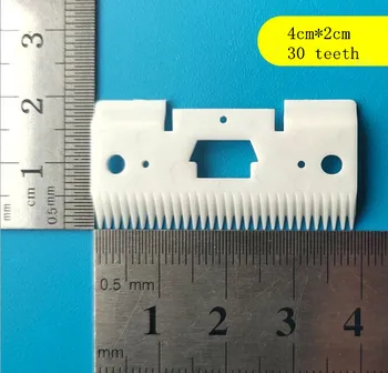 Free shipping 10pcs 30 teeth white zirconia ceramic clipper blade 
Free shipping 10pcs 30 teeth white zirconia ceramic clipper blade