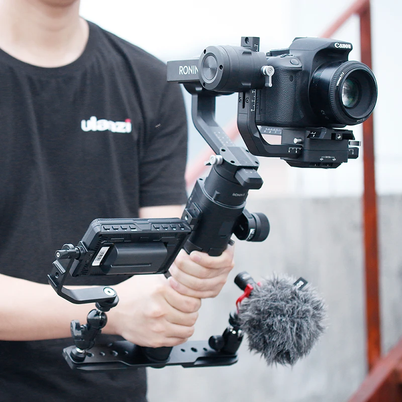 Gimbal Accessories DH-05 Bottom Extension Plate for DJI Ronin S SC Feiyu AK2000 Moza Air 2 1/4 3/8 Thread for Monitor Microphone
Gimbal Accessories DH-05 Bottom Extension Plate for DJI Ronin S SC Feiyu AK2000 Moza Air 2 1/4 3/8 Thread for Monitor Microphone