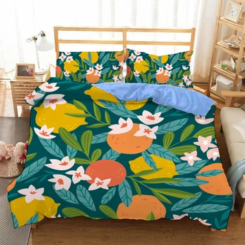 3D lemon leaf Printed Home Textile Lattic 3pcs Bedding Set Bed Cover Duvet Cover PillowcaseBedclothes Queen King Adult Set
3D lemon leaf Printed Home Textile Lattic 3pcs Bedding Set Bed Cover Duvet Cover PillowcaseBedclothes Queen King Adult Set