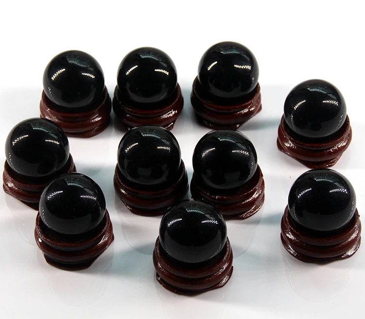 2017 New 25MM+Stand Natural Black Obsidian crystal beads pendants necklaces Sphere Large Crystal Ball Healing Stone Jewellery
2017 New 25MM+Stand Natural Black Obsidian crystal beads pendants necklaces Sphere Large Crystal Ball Healing Stone Jewellery
