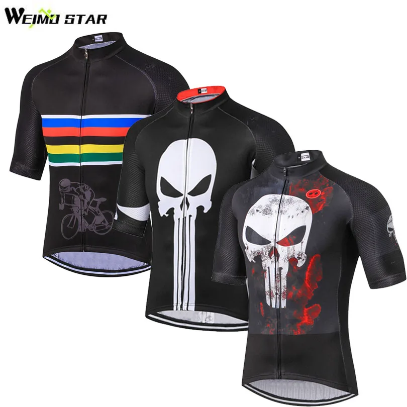 WEIMOSTAR 2017 мужские командные велосипедные Джерси Топы Ropa Ciclismo велосипедная одежда