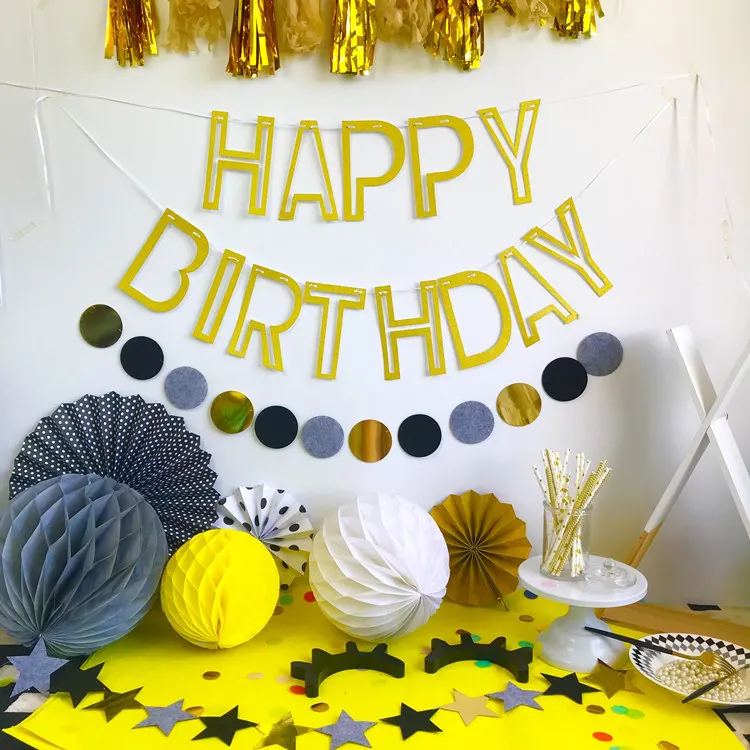 Paper Bunting Garland Banners Flags Happy Birthday Banner Boy Girl Baby Shower Decoration Wedding Birthday Party Supplies Decor
Paper Bunting Garland Banners Flags Happy Birthday Banner Boy Girl Baby Shower Decoration Wedding Birthday Party Supplies Decor