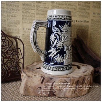 2016 New Arrival Ceramic German Beer Mug The Carriage Hand Painted Mugs Embossed Pattern Bar Ornaments Handmade Gift
2016 New Arrival Ceramic German Beer Mug The Carriage Hand Painted Mugs Embossed Pattern Bar Ornaments Handmade Gift
