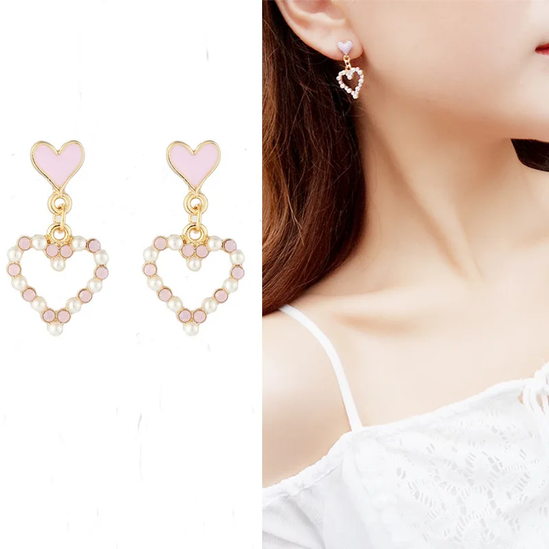 JIOFREE New Arrival Gold Color Love Heart Clip on Earrings For Women Korean Style Pearl Earrings Fashion Party Wedding Jewelry
JIOFREE New Arrival Gold Color Love Heart Clip on Earrings For Women Korean Style Pearl Earrings Fashion Party Wedding Jewelry