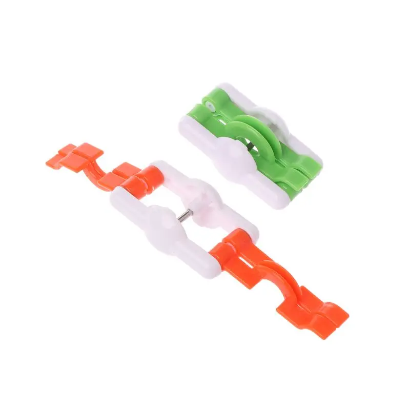2Pcs/Set Pompom Maker Fluff Ball Weaver DIY Wool Yarn Crochet Knitting Decoration Loom Craft Tool
