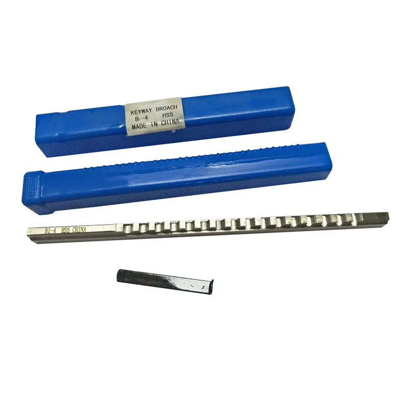 4mm B1 Push-Type Keyway Broach Metric Size HSS Keyway Cutting Tool for CNC Router Metalworking
4mm B1 Push-Type Keyway Broach Metric Size HSS Keyway Cutting Tool for CNC Router Metalworking
