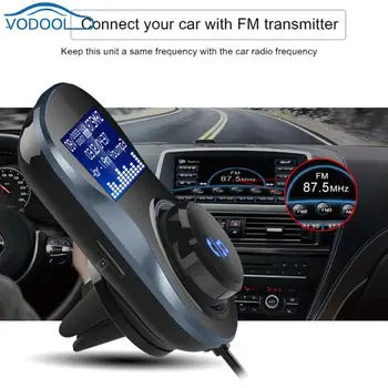 VODOOL 1.4in Screen12V Car FM Transmitter Auto Air Vent Bluetooth Handsfree Kit Multi-language Vehicle MP3 WMA Player
VODOOL 1.4in Screen12V Car FM Transmitter Auto Air Vent Bluetooth Handsfree Kit Multi-language Vehicle MP3 WMA Player