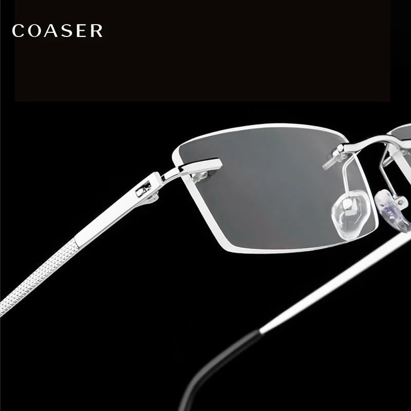 Super Light Metal Memory Flexible Rimless for sight myopia eyeglasses Optical Prescription Spectacle for Women Men clear glasse
Super Light Metal Memory Flexible Rimless for sight myopia eyeglasses Optical Prescription Spectacle for Women Men clear glasse