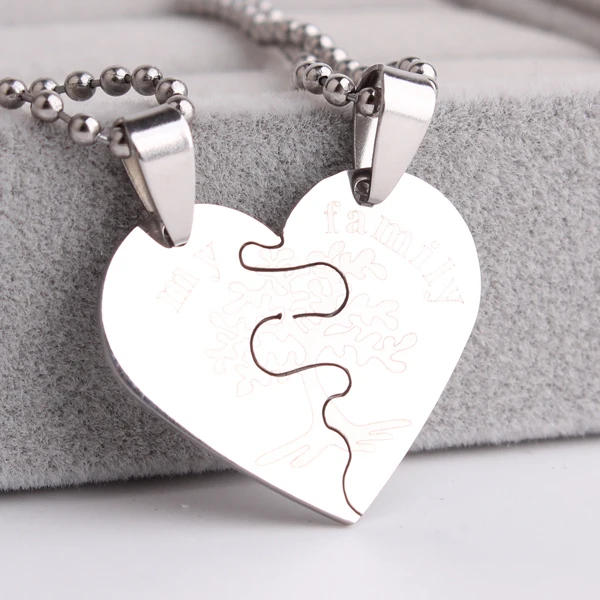 free shipping Family tree hearts couple lovers Stainless Steel pendant necklaces for men women wholesale
free shipping Family tree hearts couple lovers Stainless Steel pendant necklaces for men women wholesale