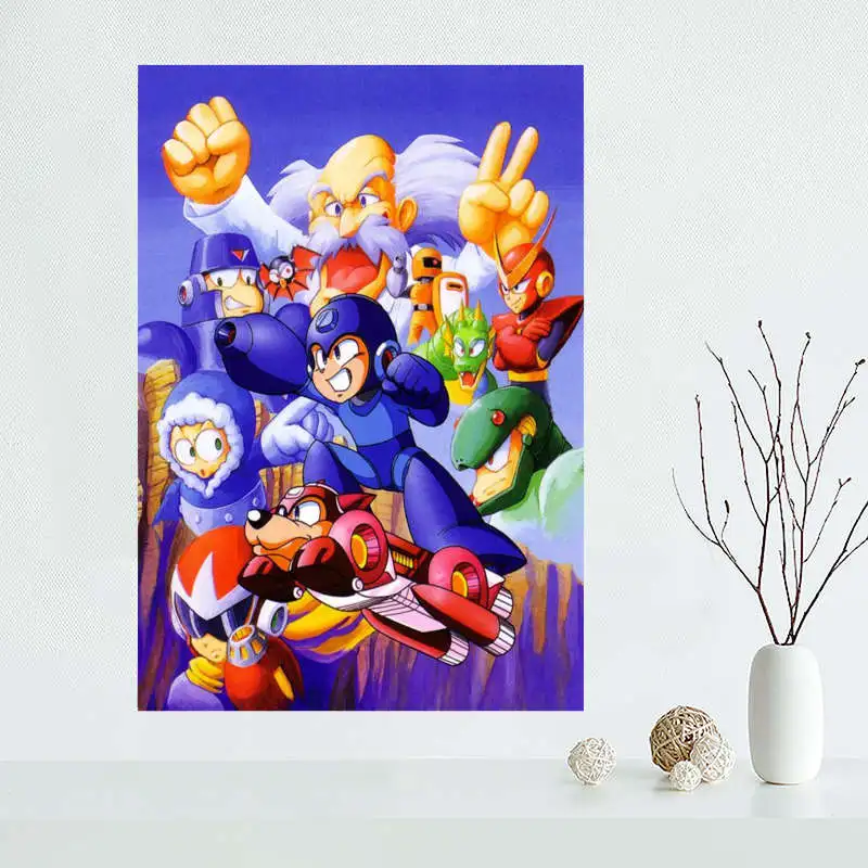 Custom megaman Canvas Painting Poster Cloth Silk Fabric Wall Art Poster for Living Room Home Decor
Custom megaman Canvas Painting Poster Cloth Silk Fabric Wall Art Poster for Living Room Home Decor