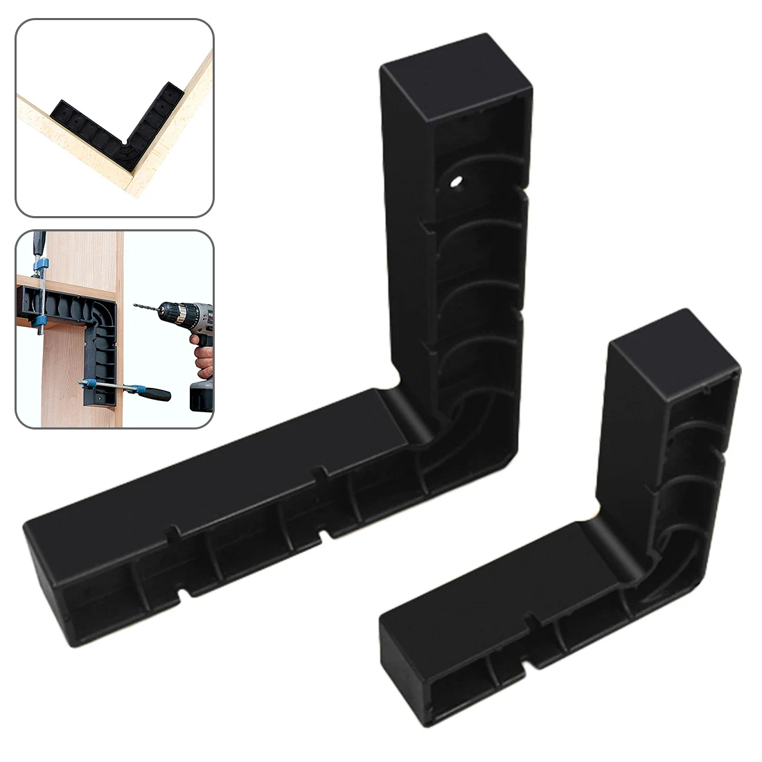 90 Degree Positioning Squares Right Angle Clamps Woodworking Carpenter Tool L Block Square 2pcs/set
90 Degree Positioning Squares Right Angle Clamps Woodworking Carpenter Tool L Block Square 2pcs/set