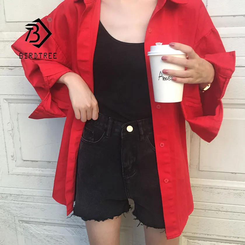 2019 Woman England Style Solid Shirt Single Breasted Turn down Collar Cotton Long Sleeve Button Feminina Hot Sale T8D507Z
2019 Woman England Style Solid Shirt Single Breasted Turn down Collar Cotton Long Sleeve Button Feminina Hot Sale T8D507Z