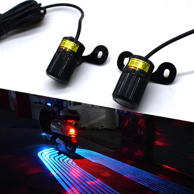 Motorcycle LED Angle Wings Decorative Light Welcome Emergency Signal Lamp Projector Shadow Lighting Warning Lights for e-bike
Motorcycle LED Angle Wings Decorative Light Welcome Emergency Signal Lamp Projector Shadow Lighting Warning Lights for e-bike