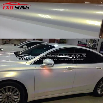 10/20/30/40/50/60CM/Lot Premium quality Chameleon White to Gold Vinyl Sticker Pearl glossy vinyl film for car wrapping free ship
10/20/30/40/50/60CM/Lot Premium quality Chameleon White to Gold Vinyl Sticker Pearl glossy vinyl film for car wrapping free ship
