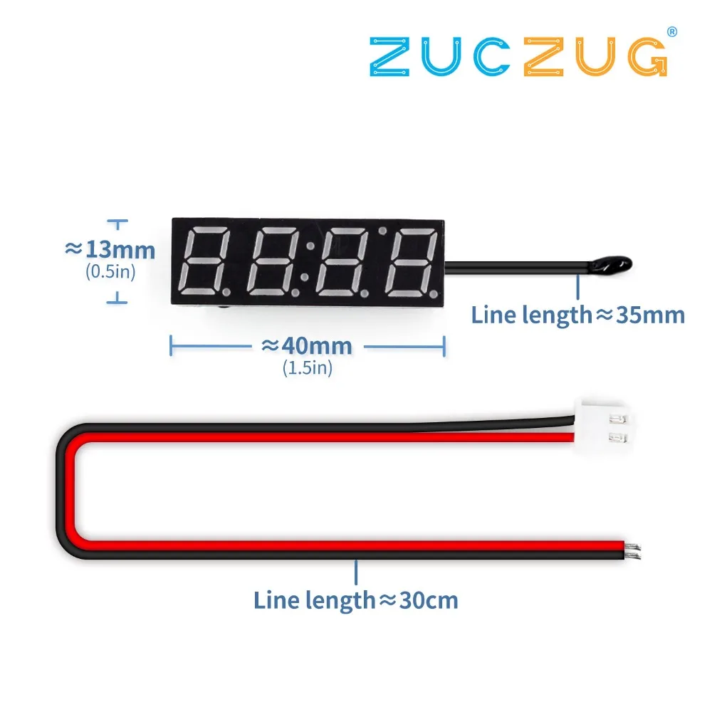 3 in 1 Diy Digital Clock Temperature Voltage Kit DS3231SN 5-30V DC Electronic Red LED Clock Module For Arduino
3 in 1 Diy Digital Clock Temperature Voltage Kit DS3231SN 5-30V DC Electronic Red LED Clock Module For Arduino