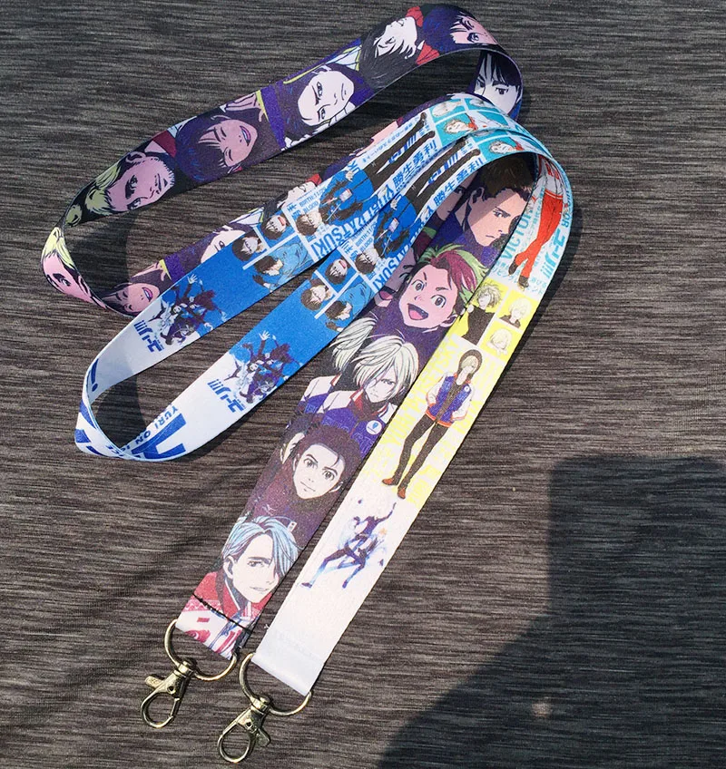 YURI on ICE Katsuki Yuri Yuri Plisetsky Lanyard Mobile Phone lovely Charms Key Chain ID Badge Key Chains cosplay gift key ring
YURI on ICE Katsuki Yuri Yuri Plisetsky Lanyard Mobile Phone lovely Charms Key Chain ID Badge Key Chains cosplay gift key ring