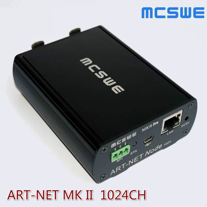 ArtNet Controller Bidirectional 1024-channel DMX network light console supports computer 3D simulation software
ArtNet Controller Bidirectional 1024-channel DMX network light console supports computer 3D simulation software